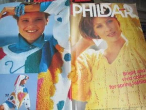 Phildar Knitting Book #127 -Spring Men/Women Designs -All 32 Designs Are Shown - Picture 1 of 12