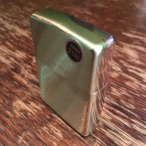 Genuine Zippo brushed solid brass windproof Lighter CASE ONLY No Insert/Box - Picture 1 of 5