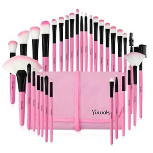 Yuwaku Pink Make-up Pinsel Set, 32 Teile - Bild 1 von 3