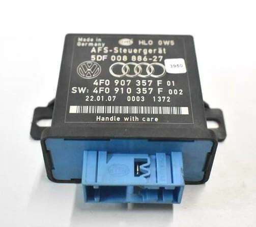 Audi A6 2005 2006 faros faros luz nivelación control ordenador 4f0907357f Foto 1 de 4