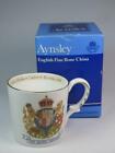 Royal Collectible Aynsley Memories Queen of Mothers 80th Birthday Cup
