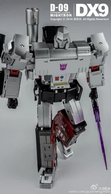 New Dx9 Toy D09 Mp Megatron Led Alloy Toys Model In Stock Gift - Image 1 of 4