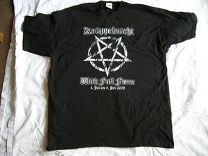 V.A.: BRUTAL TRUTH, MAYHEM, BELPHEGOR... - 2008 With Full Force T-Shirt!!! black - Picture 1 of 2