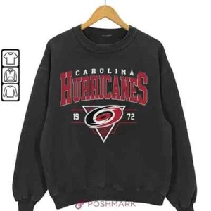 Carolina Hurricanes Carolina Hurricanes Sweatshirt Reprint AN41826 - Picture 1 of 2