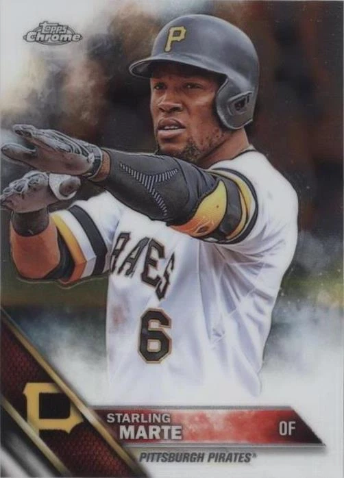 2016 Topps Chrome - Starling Marte #115