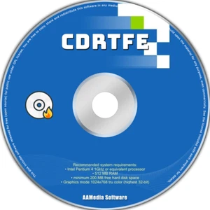 CDRTFE - CD DVD BD Bluray disc writer burn and authoring Software - Picture 1 of 2