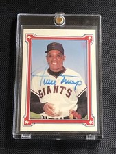 HOF WILLIE MAYS 1984 ASA WILLIE MAYS STORY SIGNED AUTOGRAPHED CARD JSA AUTHENTIC