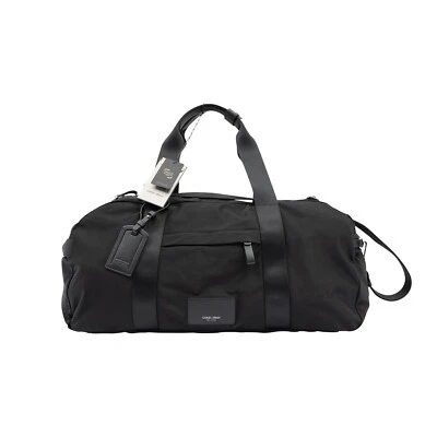 $1995 GIORGIO ARMANI черный ярлык большой спортивная сумка путешествий + мини сумка для покупок - Изображение 1 из 4