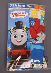 THOMAS & FRIENDS Boys' Toddler 100% Combed Cotton Briefs Sizes 4T 7-Pack - Picture 1 of 4