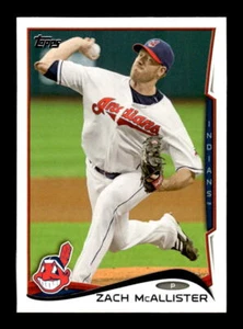 2014 Topps Zach McAllister #616 - Foto 1 di 2