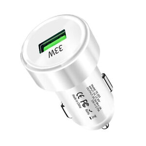 33W 3A QC 3.0 USB Car Charger USB Fast Charging Phone Cellphone Adapter Mobile