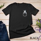 Siberian Husky in Your Front Pocket T Shirt Dog Lover Gifts Unisex T-shirt