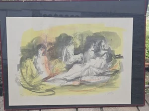 Renato Guttuso Litografia Firmata E Numerata - Photo 1/4