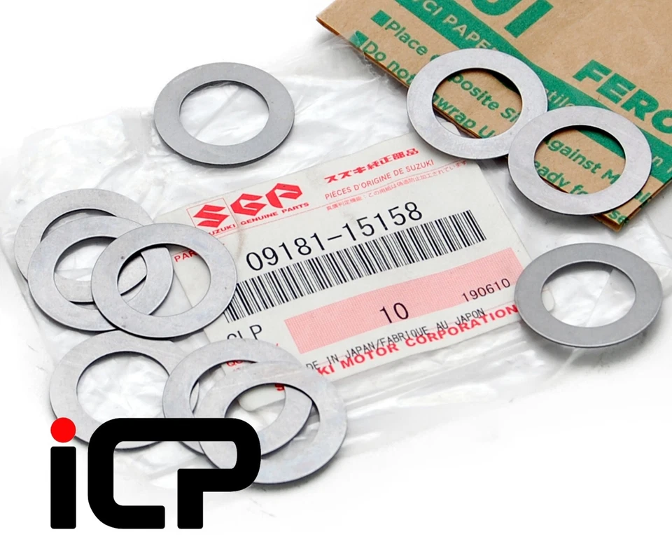 10x Genuine Kingpin Shims Anti Wobble Shims Fits: Suzuki Jimny 98-18 - Image 1 of 1