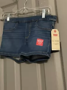 Pantalones Cortos Levi’s Girl’s Talla 12 Reg Pull-On Cintura Ajustable Minorista $28 Nuevos - Imagen 1 de 9