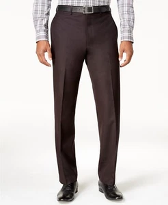 $280 Marc New York Mens Classic Fit Black Suit Trousers Dress Pants Size 37w 30l - Picture 1 of 3