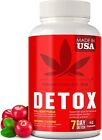 Cannabiology Detox Complete Body Cleanse Urinary Tract - 42 Capsules -Exp 6/2023