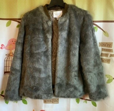 Chaqueta de piel sintética Jaclyn Smith para mujer, talla XLarge Foto 1 de 4