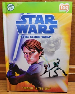Leap Frog Tag Star Wars The Clone Wars "Rescue in the Sky" - Picture 1 of 8