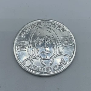 Super 7 Masters of the Universe SDCC Power Token Monete He-Man MOTU - Foto 1 di 1