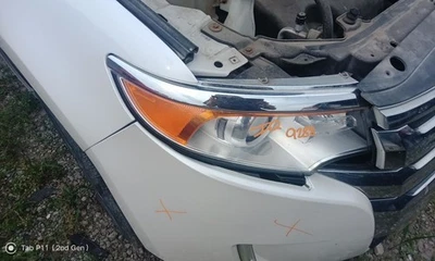 Passenger Headlight Halogen Bright Background Fits 11-14 EDGE 704497 Foto 1 de 4