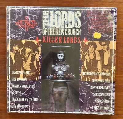 The Lords Of The New Church – Killer Lords 1985 LP 12" Vinyl Record  MINT - Image 1 of 4