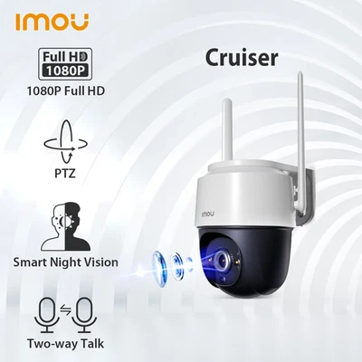 IMOU 2MP Secuity Camera Full Color WiFi PTZ Outdoor IP66 AI Human Detection