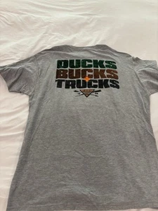 COLUMBIA PHG T-SHIRT CACCIA UOMO X-LARGE XL GRIGIO BUCKS DUCKS TRUCKS - Foto 1 di 3