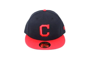 New Era MLB Cleveland Indians 59Fifty Home Navy Authentic Mütze 70458576 ON FIELD - Bild 1 von 6