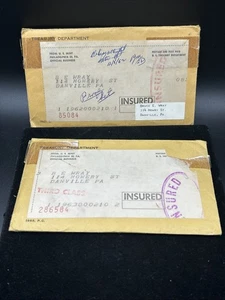 Lot of TWO 1962 & 1963 Philadelphia Mint Silver Proof Sets OGP + COA US Coin F4 - Picture 1 of 6