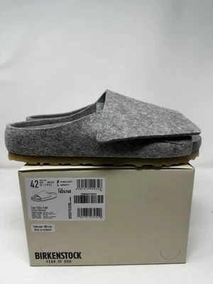 БОЯЗНЬ БОГА BIRKENSTOCK LOS FELIZ /ЦЕМЕНТ ВОЙЛОК SZ 42 / Sz 9 мужской 1024760 новый - Изображение 1 из 4