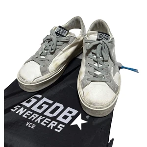 GOLDEN GOOSE GGDB HI STAR White Leather EU:37 US:7 Women Sneakers - Picture 1 of 8