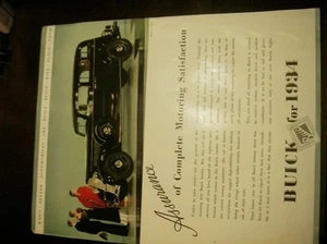 large advertisement for 1934 Buick Motor Car Magazine ad ?? - Picture 1 of 1