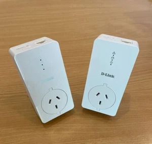 D-LINK DHP-P600AV POWERLINE White Adaptor - Dual Pack - Picture 1 of 2