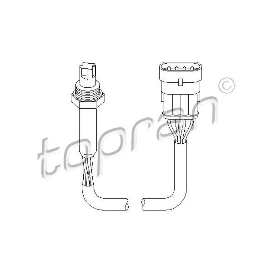 TOPRAN Sonda Lambda Regolatrice Adatta Per Opel Vectra B 1.8I 16V 2.0I 2.2I - Immagine 1 di 1