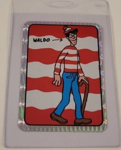 WALDO WALKING Vintage 1990's PRISMATIC Prism VENDING MACHINE STICKER CARD Kodak - Picture 1 of 3
