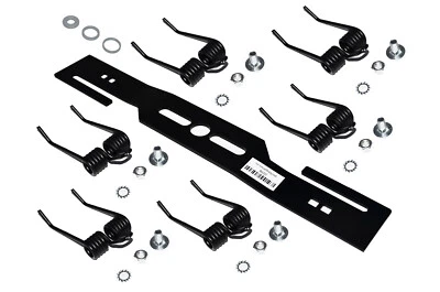 lame pour scarificateur / lame pour tondeuse à gazon + 6 X double ressort trempé