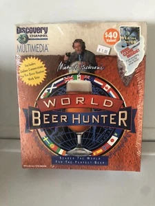 Michael Jackson's World Beer Hunter Windows CD ROM Game Rare 1996 Sealed Box - Picture 1 of 2