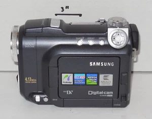 Samsung SCD6040 MiniDV Video Movie Camera Camcorder PARTS OR REPAIR Doesn't work - Picture 1 of 5