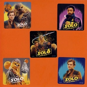 15 Star Wars Solo - Large Stickers - Party Favors - Chewbacca, Lando Calrissian - Picture 1 of 1