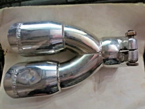 Exhaust Tail Pipe Tip Flowmaster 15307 Split tail - Picture 1 of 6