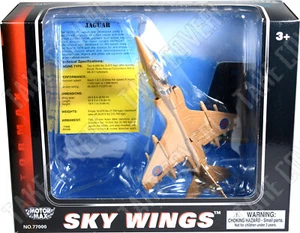 Motormax Skywings - Jaguar - Diecast Attack Jet RAF Gulf War Aircraft Toy - Picture 1 of 3