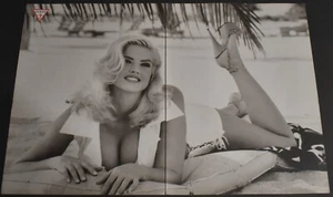 1993 Anuncio impreso Sexy Tacones Piernas Largas Moda Dama Rubia Adivina Anna Nicole Smith T - Imagen 1 de 6