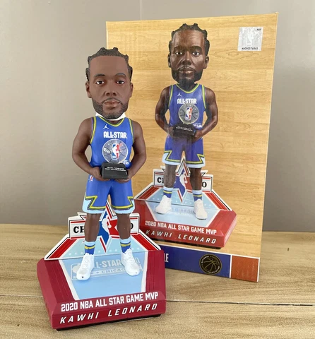 KAWHI LEONARD Los Angeles Clippers 2020 NBA All Star Game MVP Bobblehead NIB! Cover