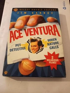 Ace Ventura Deluxe Double Feature (DVD, 2006, 3-Disc Set) - Picture 1 of 12
