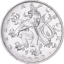 [#388056] Coin, Czech Republic, 50 Haleru, 2003, Jablonec nad Nisou, MS, Alu