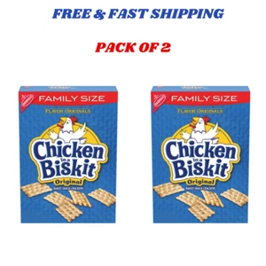 Crackers snack al forno originali Chicken in a Biskit, formato famiglia, confezione da 2 once - Foto 1 di 11