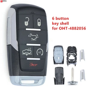 Ram 1500 Limited 2019 2020 Smart Prox caja de llave remota carcasa llavero 6 botones - Imagen 1 de 5
