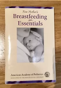 New mothers breastfeeding essentials book by the American Academy of Pediatrics - Picture 1 of 1