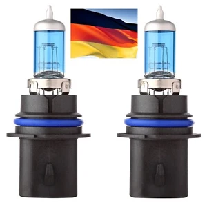 Flosser MegaBlue 9004 HB1 100/80W White Two Bulbs Headlight Dual Beam Upgrade OE - Picture 1 of 8
